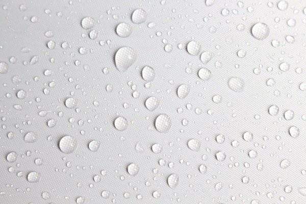 water droplets on cartonboard