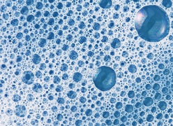 soap bubbles
